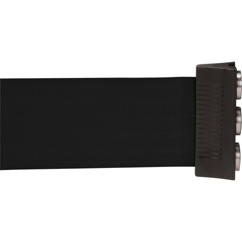 Magnetic Tape Cassette for Build-Your-Own Crowd Control Barrier, 12', Black Tape Helyx Safety & Industrial Supplies