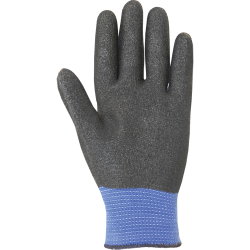 Gants enduits tout usage, Moyen, R&ecirc;vetement Latex de caoutchouc, Calibre 13, Enveloppe en Polyester Helyx Safety & Industrial Supplies