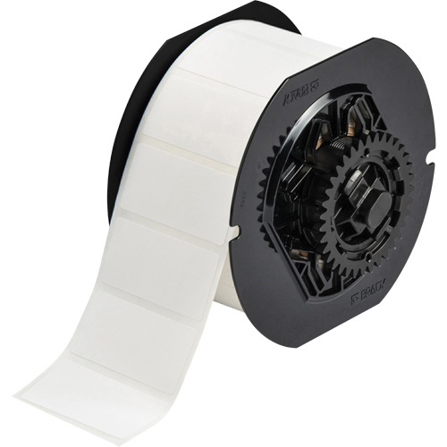B33 Series Printer Labels, Paper, 2" L x 1" H, White Helyx Safety & Industrial Supplies