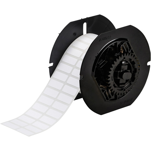 &eacute;tiquettes pour laboratoire r&eacute;sistant aux produits chimiques de s&eacute;rie B33, Polyester, 1" lo x 0,375" h, Blanc Helyx Safety & Industrial Supplies