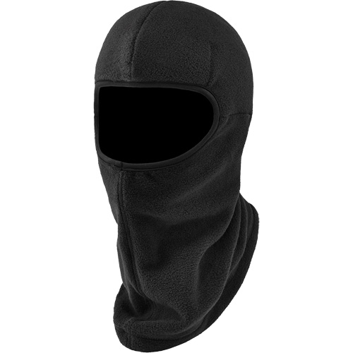 Passe-montagne avec fermeture &agrave; glissi&egrave;re N-Ferno, Molleton/Polyester, Noir Helyx Safety & Industrial Supplies