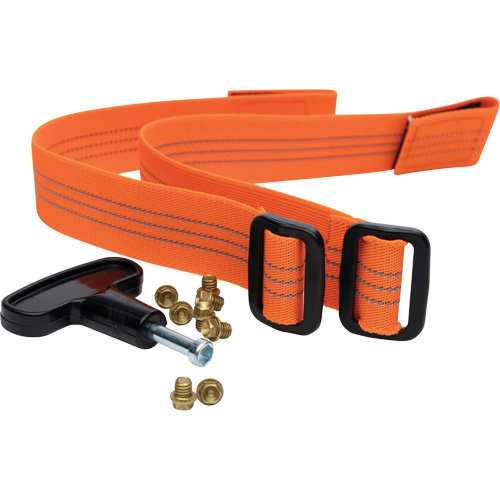 Crampons et sangles de rechange en laiton pour crampons &agrave; glace Midcleat Helyx Safety & Industrial Supplies