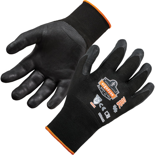 ProFlex&reg; DSX Dry Grip Coated Gloves, Small, Nitrile Coating, 18 Gauge, Nylon/Spandex Shell Helyx Safety & Industrial Supplies