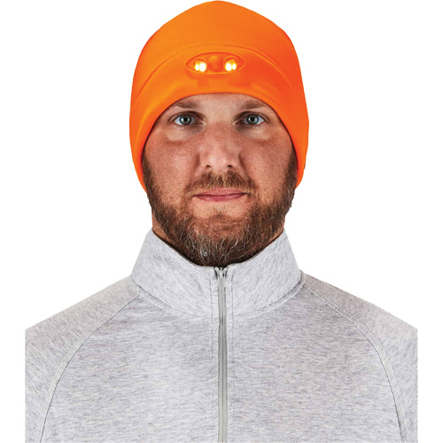 Bonnet N-Ferno &agrave; lumi&egrave;res DEL, Taille unique, Noir Helyx Safety & Industrial Supplies