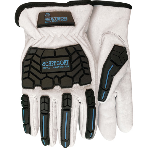 Scape Goat Insulated Impact Gloves, Small, Goatskin Palm, Slip-On Cuff Helyx Safety & Industrial Supplies