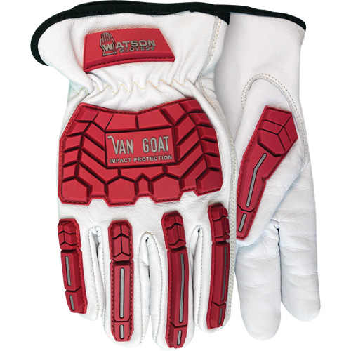 Van Goat Impact & Cut Resistant Gloves, X-Small, Goatskin Palm, Slip-On Cuff Helyx Safety & Industrial Supplies