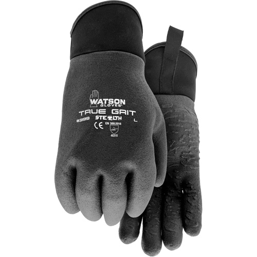 True Grit Coated Gloves, Small, Foam PVC Coating, Nylon Shell Helyx Safety & Industrial Supplies