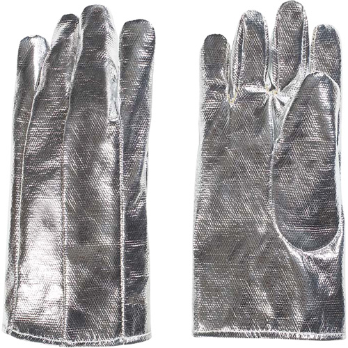 Heat Resistant Gloves, Aluminized/Kevlar&reg;, One Size, Protects Up To 800° F (426.66° C) Helyx Safety & Industrial Supplies