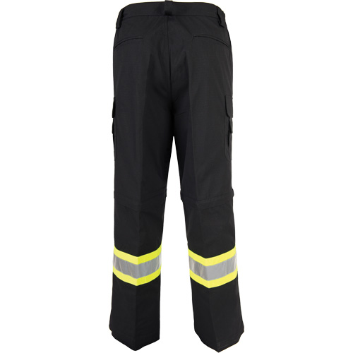 Pantalons ventil&eacute;s haute visibilit&eacute; toutes saisons, Poly-coton, 50, Noir Helyx Safety & Industrial Supplies