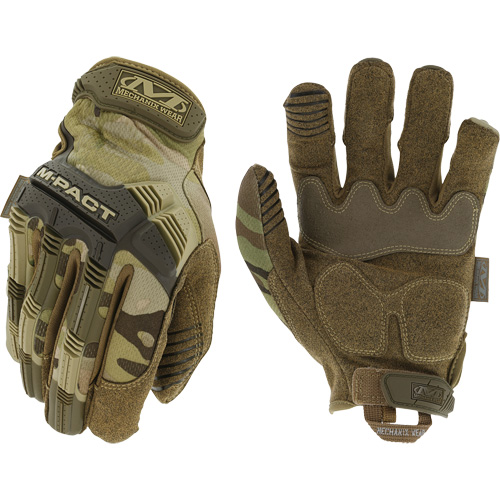 M-Pact&reg; MultiCam Tactical Impact Gloves, 8, Synthetic Palm, Hook & Loop Cuff Helyx Safety & Industrial Supplies