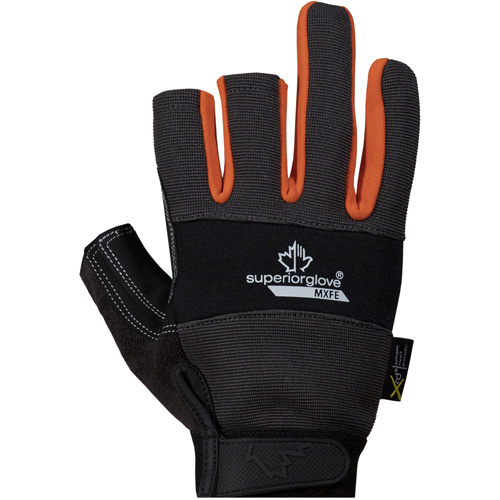 Clutch Gear&reg; Open-Finger Framers Gloves, Synthetic Palm, Size Small Helyx Safety & Industrial Supplies