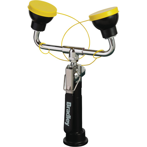 Face/Eyewash Hose Spray with Dual Sprayheads, Counter-Mount Installation Helyx Safety & Industrial Supplies