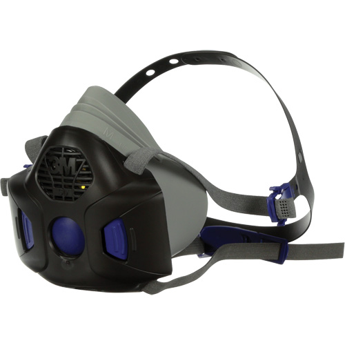 Respirateur r&eacute;utilisable &agrave; demi-masque s&eacute;rie HF-800 Secure Click, Silicone, Moyen Helyx Safety & Industrial Supplies