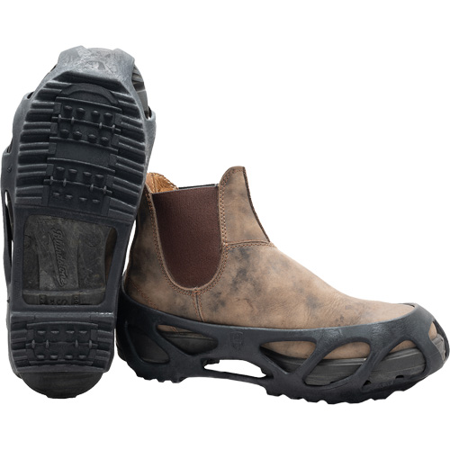 Couvre-chaussures antid&eacute;rapants Slk Grip, &eacute;lastom&egrave;re thermoplastique, Traction Crampon, Petit Helyx Safety & Industrial Supplies