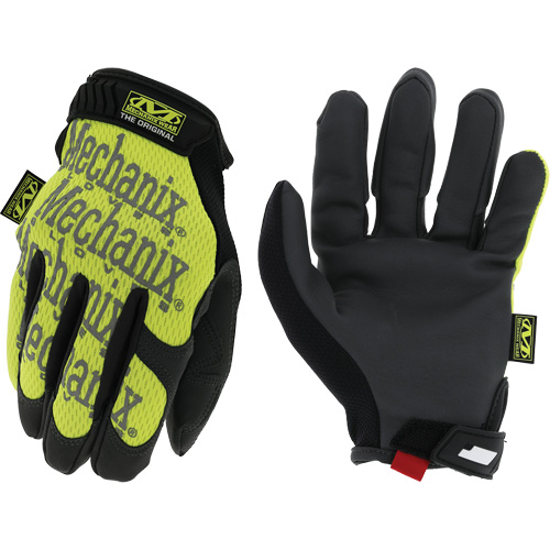 Gants de travail Original &agrave; haute visibilit&eacute;, Paume Synth&eacute;tique, Taille Moyen/9 Helyx Safety & Industrial Supplies