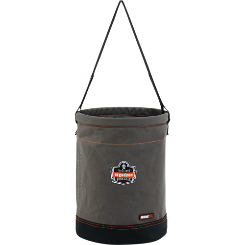 Arsenal&reg; 5930 Web Handle Hoist Bucket, Canvas, 12.5" Dia. x 17" H, 150 lbs. Load Rating Helyx Safety & Industrial Supplies