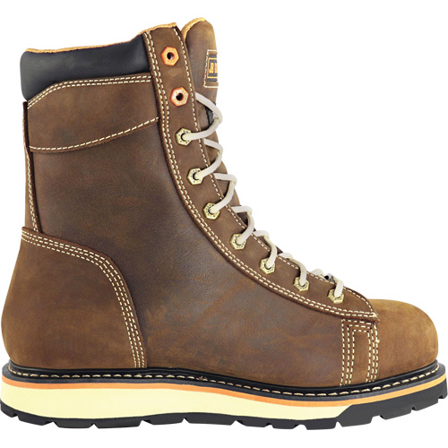 Rigger Work Boots, Leather, Steel Toe, Size 7, Impermeable Helyx Safety & Industrial Supplies