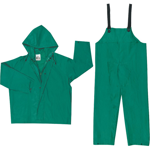 Ensemble imperm&eacute;able avec limite dinflammabilit&eacute; Dominator, Grand, Vert Helyx Safety & Industrial Supplies