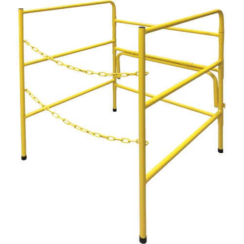 Manhole Guard Rail, Steel Helyx Safety & Industrial Supplies