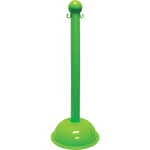 Poteau pour service intense, Hauteur de 40", Vert Helyx Safety & Industrial Supplies