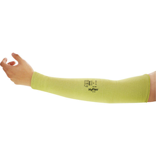 HyFlex&reg; Goldknit&reg; Cut Resistant Sleeve, Kevlar&reg;, 8", ASTM ANSI Level A3/EN 388 Level 3, Yellow Helyx Safety & Industrial Supplies