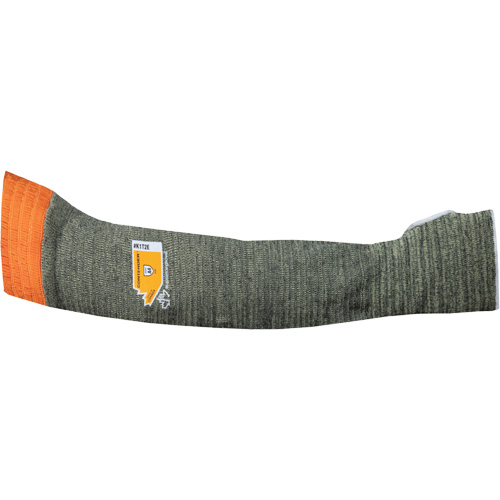 Contender Cut-Resistant Composite-Knit Sleeve, Aramid, 22", ASTM ANSI Level A4, Grey Helyx Safety & Industrial Supplies