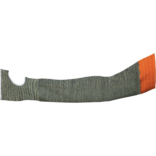 Contender Cut-Resistant Composite-Knit Sleeve, Aramid, 22", ASTM ANSI Level A4, Grey Helyx Safety & Industrial Supplies