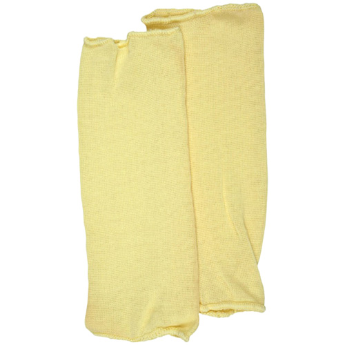 Manchon r&eacute;sistant &agrave; la coupe Cut Pro 1 couche, Kevlar, 10", ASTM ANSI niveau A2, Jaune Helyx Safety & Industrial Supplies