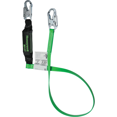 Energy-Absorbing Lanyard, 6', Locking Snap Hook Center, Locking Snap Hook Leg Ends, Polyester Helyx Safety & Industrial Supplies