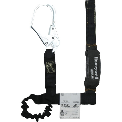 Miller&reg; Arc-Rated Shock-Absorbing Lanyard, 6', Scaffold Hook Center, Choke-Off Loop Leg Ends, Kevlar&reg; Helyx Safety & Industrial Supplies
