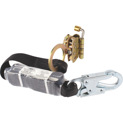 Coulisseau de s&eacute;curit&eacute; automatique Dynamic, Avec longe, Dia de la corde 5/8" Helyx Safety & Industrial Supplies