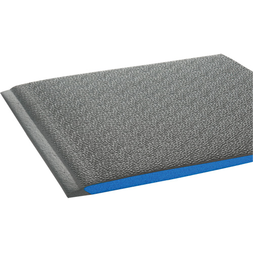 Wear-Bond Comfort-King Ergonomic Mats, Pebbled, 3' x 5' x 9/16", Grey, Vinyl Foam Helyx Safety & Industrial Supplies