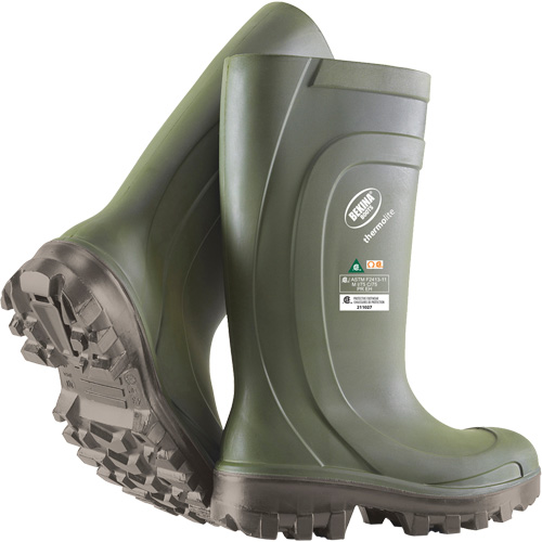 Thermolite Insulated Safety Boots, Polyurethane, Composite Toe, Size 6, Puncture Resistant Sole Helyx Safety & Industrial Supplies