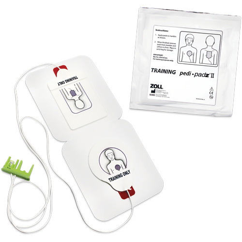 Pedi-Padz&reg; II Training Electrodes, Zoll AED Plus&reg; For, Non-Medical Helyx Safety & Industrial Supplies