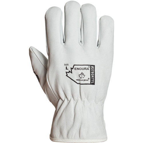Endura&reg; Winter-Lined Driver Gloves, X-Large, Grain Goatskin Palm, Thinsulate Inner Lining Helyx Safety & Industrial Supplies