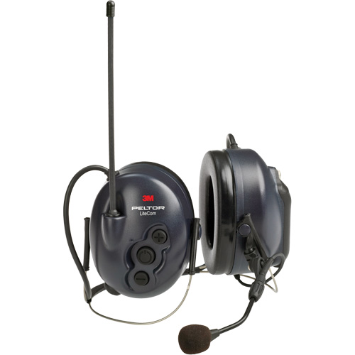 Peltor LiteCom FRS Headset, Neckband Style, 26 dB Helyx Safety & Industrial Supplies