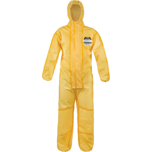 Combinaisons ChemMax 1, Poly&eacute;thyl&egrave;ne/Polypropyl&egrave;ne, 4T-Grand, Jaune Helyx Safety & Industrial Supplies