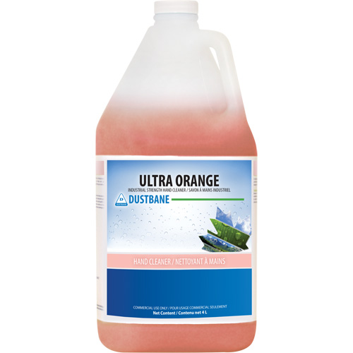 Ultra Orange Hand Cleaner, Liquid, 4 L, Jug, Scented Helyx Safety & Industrial Supplies