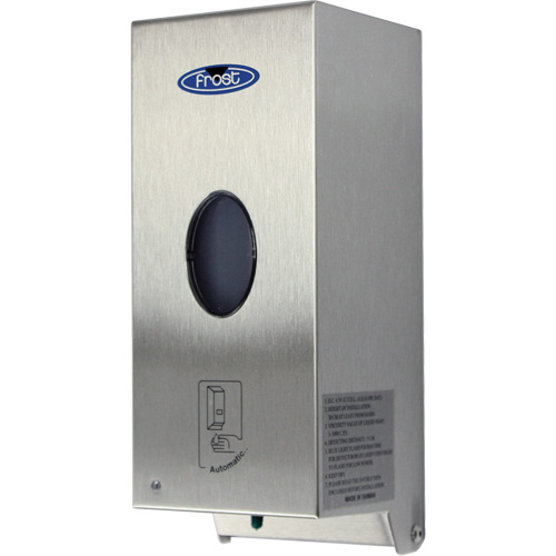 Distributeur de savon et de d&eacute;sinfectant, Sans contact, Capacit&eacute; de 1000 ml, Format Vrac Helyx Safety & Industrial Supplies