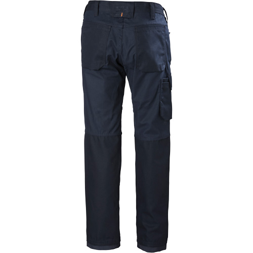 Pantalons d'entretien Oxford, Poly-coton, Bleu marin, Taille 30, Entrejambe 32 Helyx Safety & Industrial Supplies