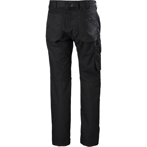 Pantalons d'entretien Oxford, Poly-coton, Noir, Taille 30, Entrejambe 32 Helyx Safety & Industrial Supplies