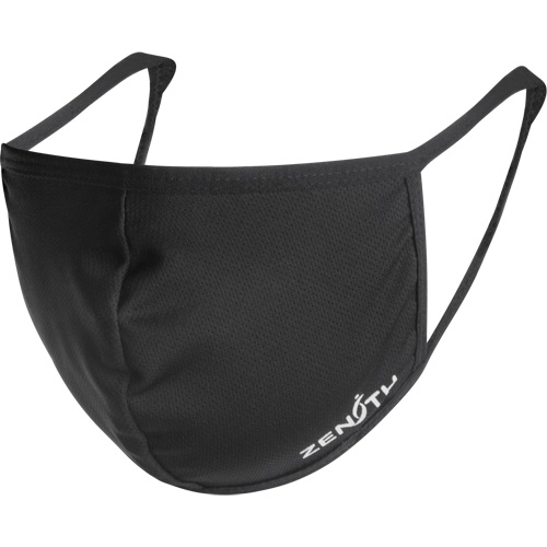 2-Ply Reusable Face Masks, Polyester, Black Helyx Safety & Industrial Supplies