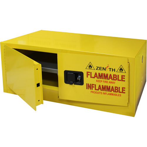 Armoire pour produits inflammables, 12 gal., 2 Porte(s), 43" La x 18" h x 18" p Helyx Safety & Industrial Supplies
