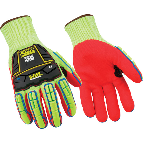 Gants r&eacute;sistants aux coupures 085, Taille Petit/8, Calibre 13, Rev&ecirc;tement Nitrile, Enveloppe en PEHP, ASTM ANSI niveau A6 Helyx Safety & Industrial Supplies