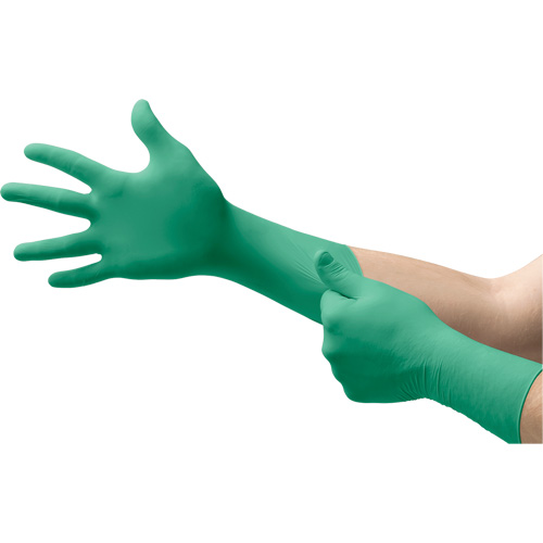 TouchNTuff&reg; Gloves, Size Large, 11.8" L, Nitrile, 6.2-mil Helyx Safety & Industrial Supplies