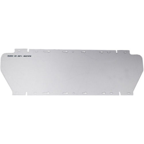 Visi&egrave;re de rechange pour &eacute;crans facials de s&eacute;rie 380, Ac&eacute;tate, Teinte Transparent Helyx Safety & Industrial Supplies