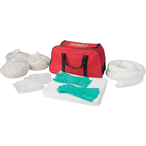 Premium Spill Kit, Oil Only, Bag, 10 US gal. Absorbancy Helyx Safety & Industrial Supplies