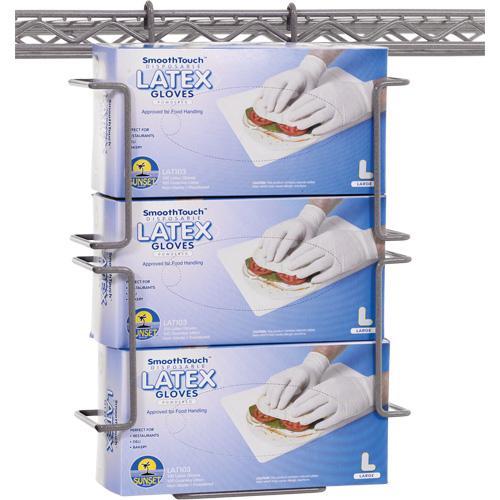Horizontal Triple Glove Box Holder Helyx Safety & Industrial Supplies