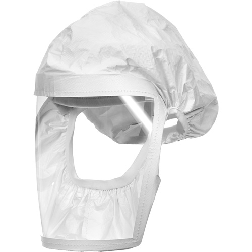 Cagoules d'APR &agrave; &eacute;puration d'air motoris&eacute; profil&eacute;e OptimAir, Universel, Coiffe souple, Bavette Simple Helyx Safety & Industrial Supplies