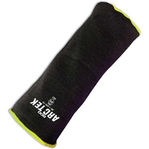Arc Tek Cut Resistant Sleeve, Polyethylene/Steel, 16", ASTM ANSI Level A5, Black Helyx Safety & Industrial Supplies